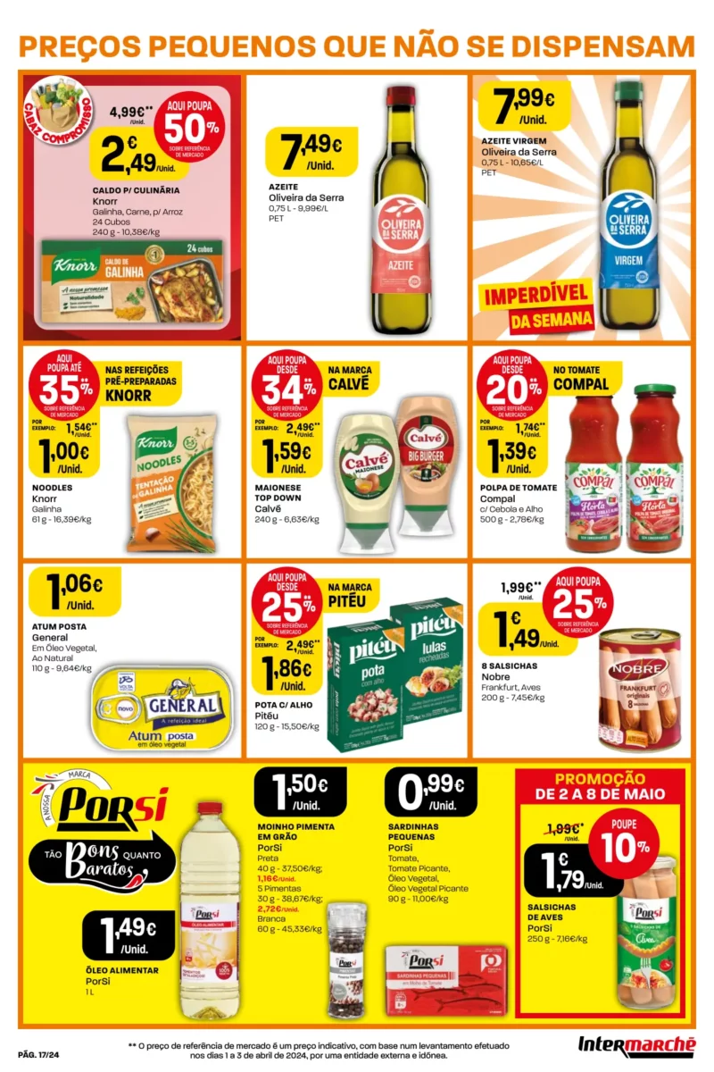 Folheto Intermarch&eacute; (2 a 8 maio)