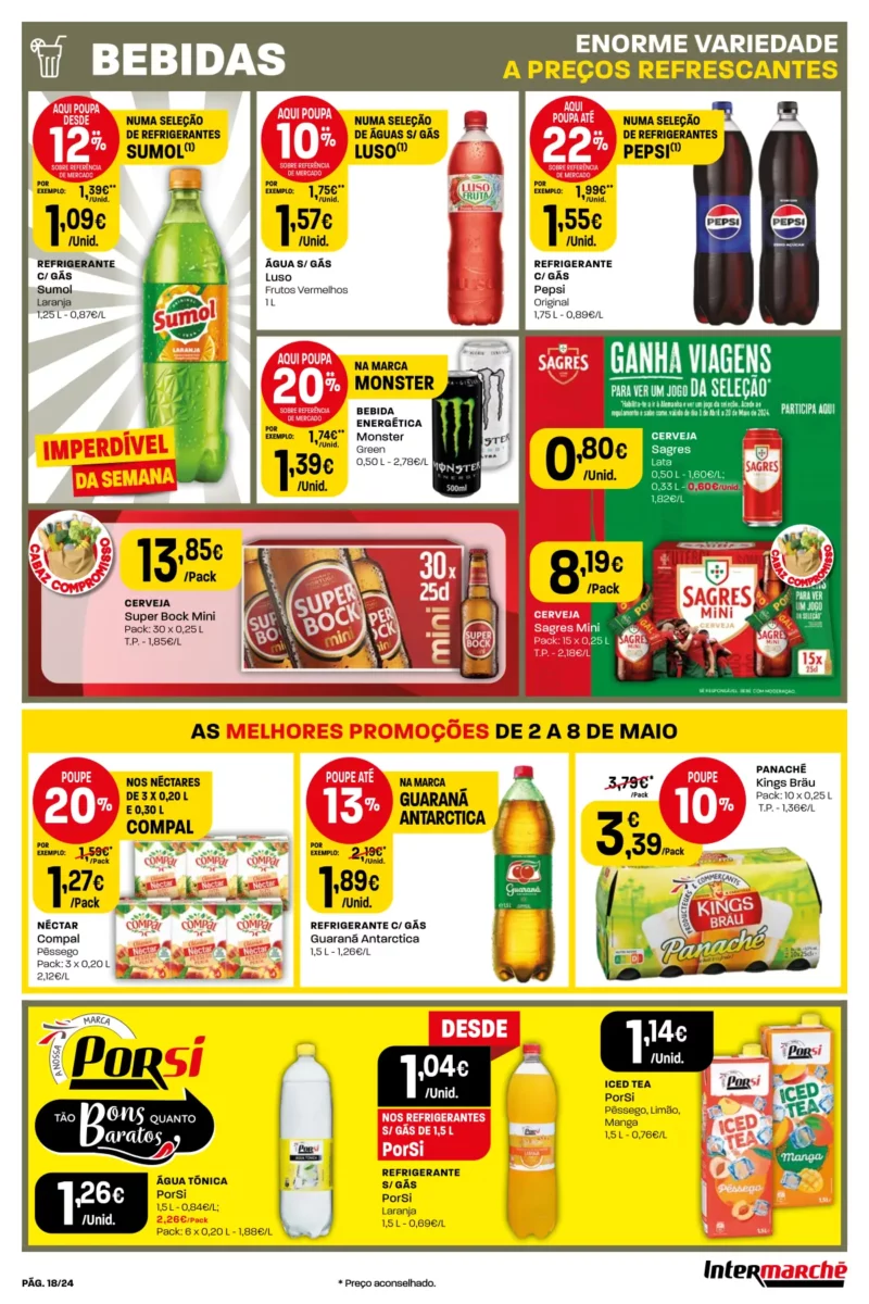 Folheto Intermarch&eacute; (2 a 8 maio)
