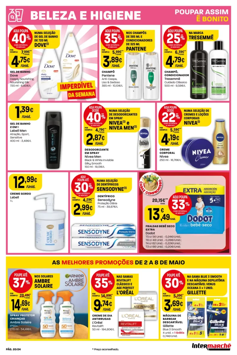 Folheto Intermarch&eacute; (2 a 8 maio)