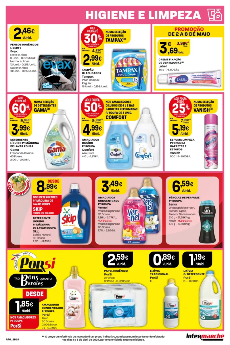 Folheto Intermarch&eacute; (2 a 8 maio)