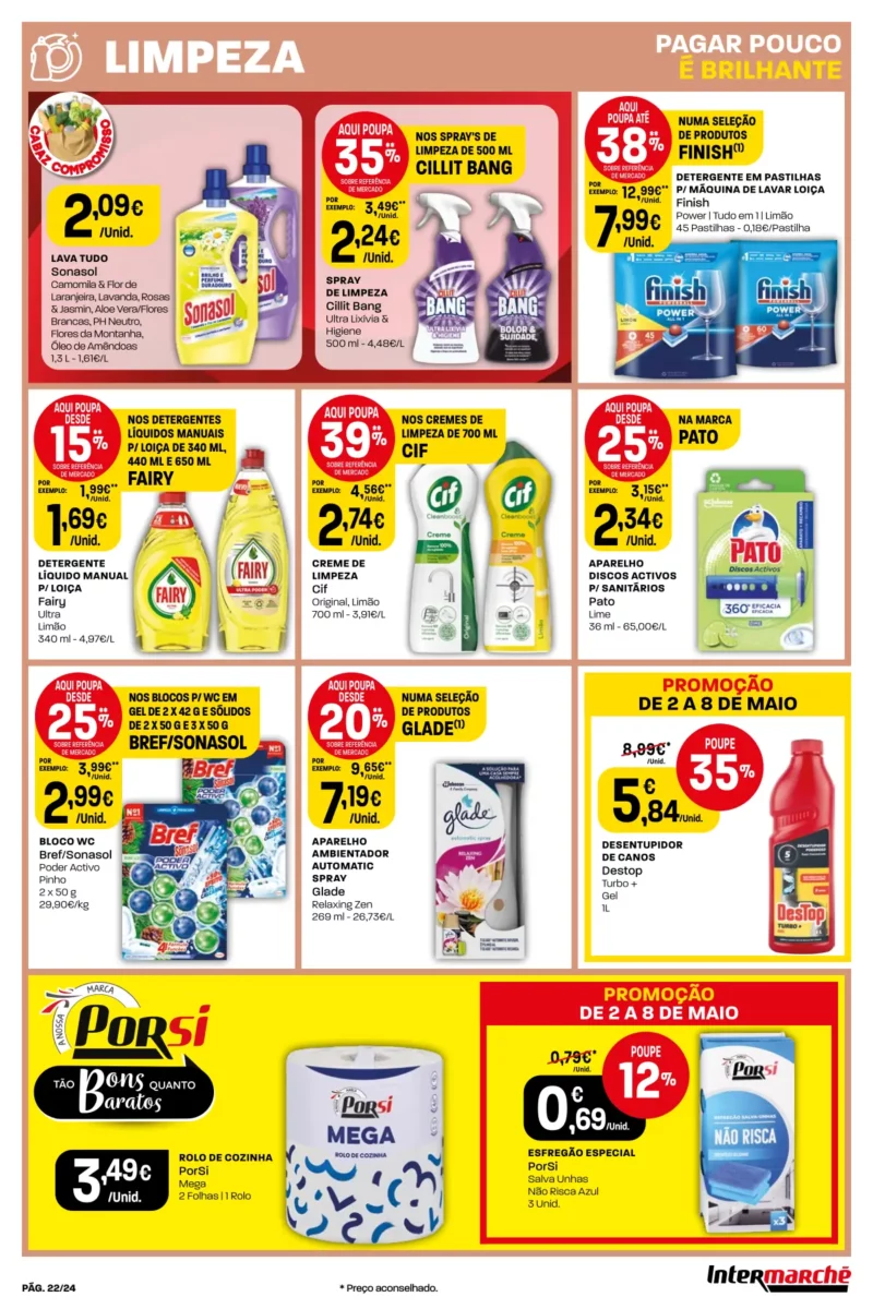 Folheto Intermarch&eacute; (2 a 8 maio)