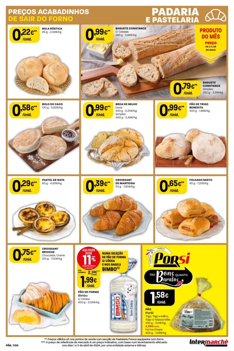 Folheto Intermarch&eacute; (2 a 8 maio)