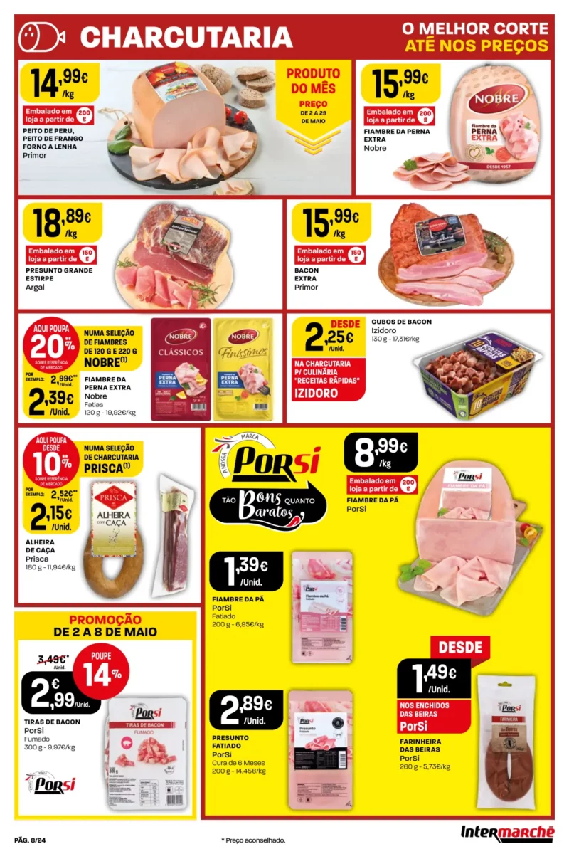 Folheto Intermarch&eacute; (2 a 8 maio)