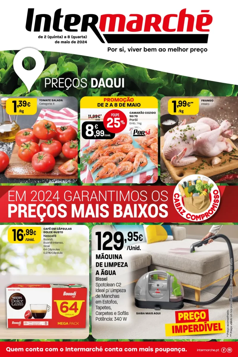 Folheto Intermarch&eacute; (2 a 8 maio)