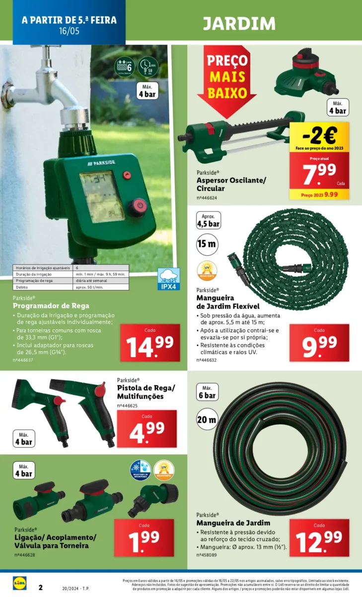 Antevis&atilde;o Folheto LiDL Novidades (a partir de 16 maio)