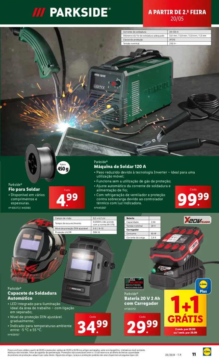 Antevis&atilde;o Folheto LiDL Novidades (a partir de 16 maio)