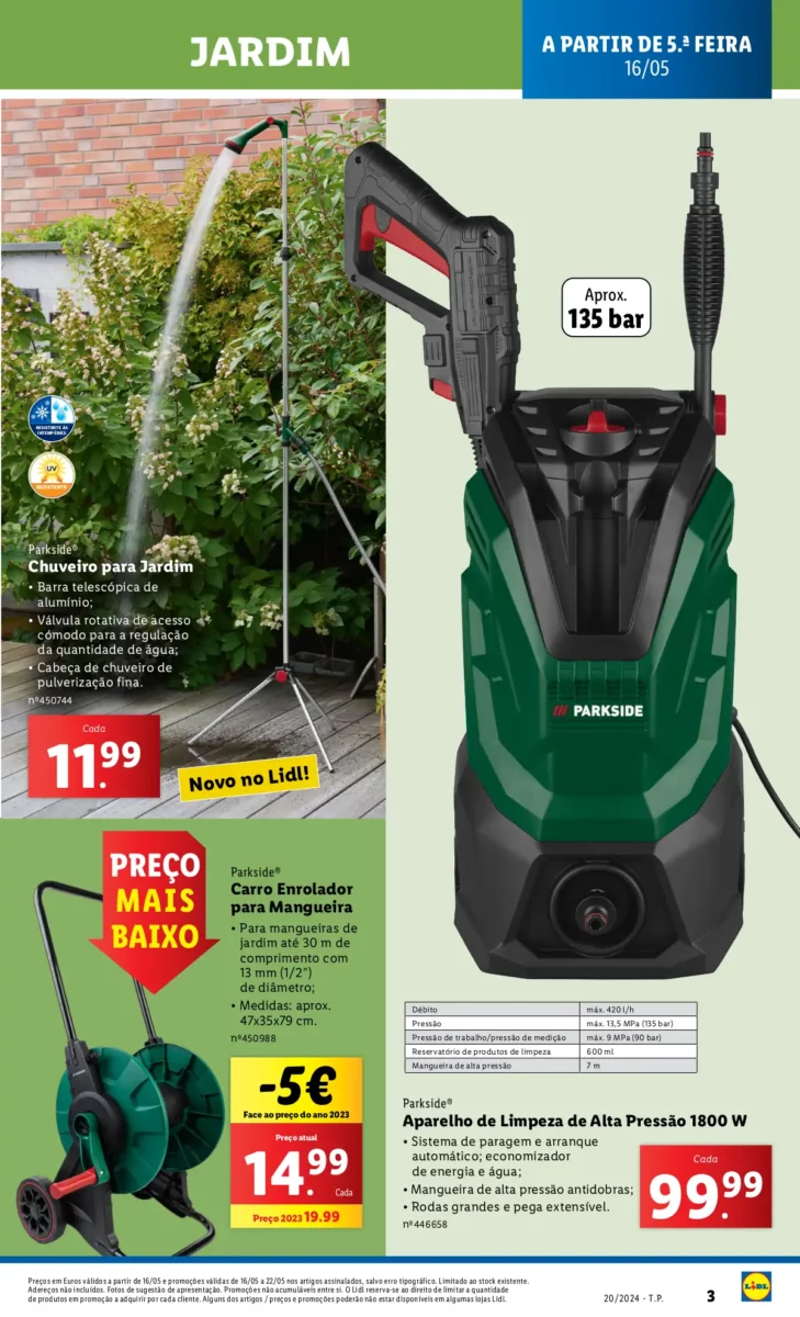 Antevis&atilde;o Folheto LiDL Novidades (a partir de 16 maio)