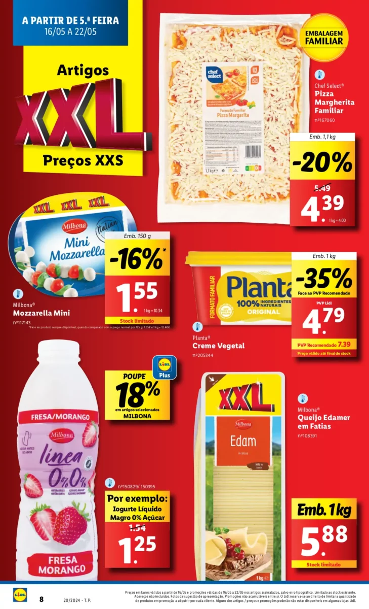 Antevis&atilde;o Folheto LiDL Novidades (a partir de 16 maio)