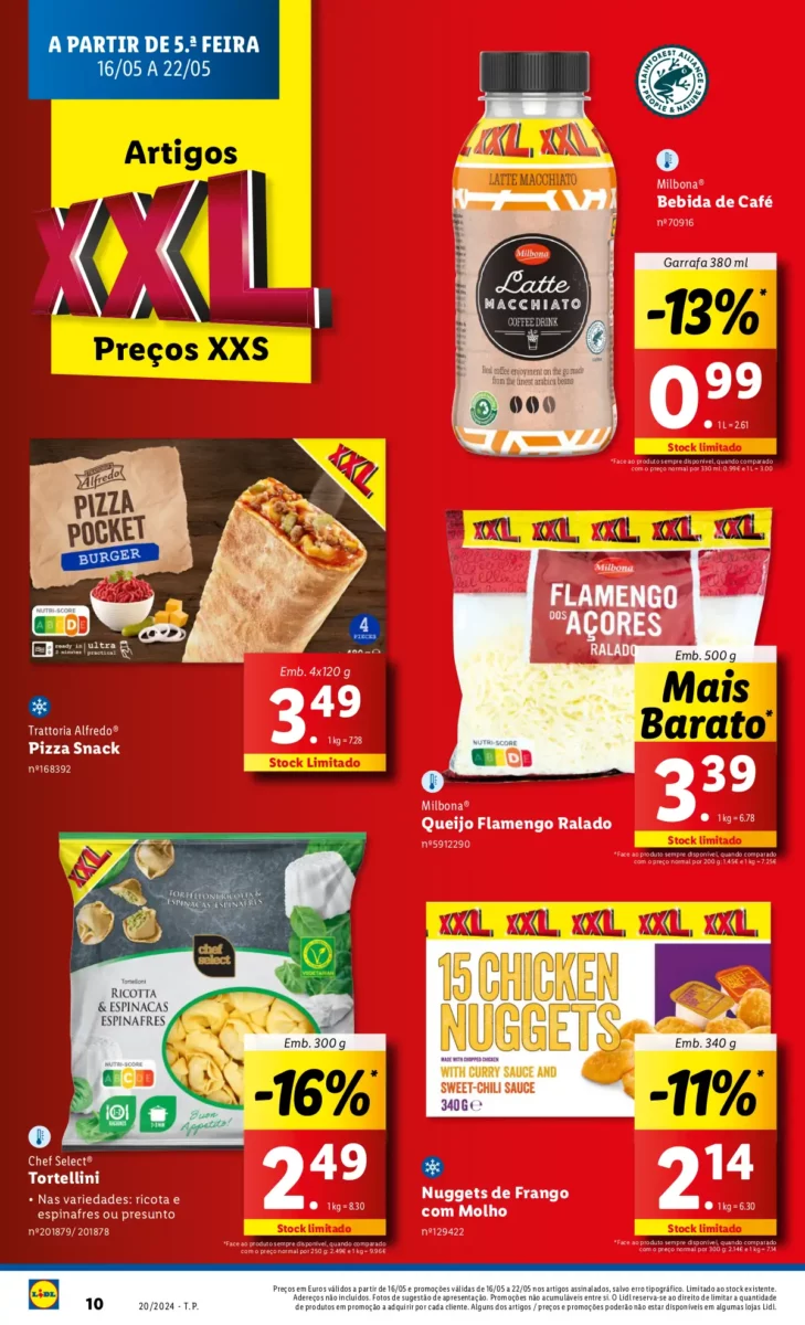 Antevis&atilde;o Folheto LiDL Novidades (a partir de 16 maio)