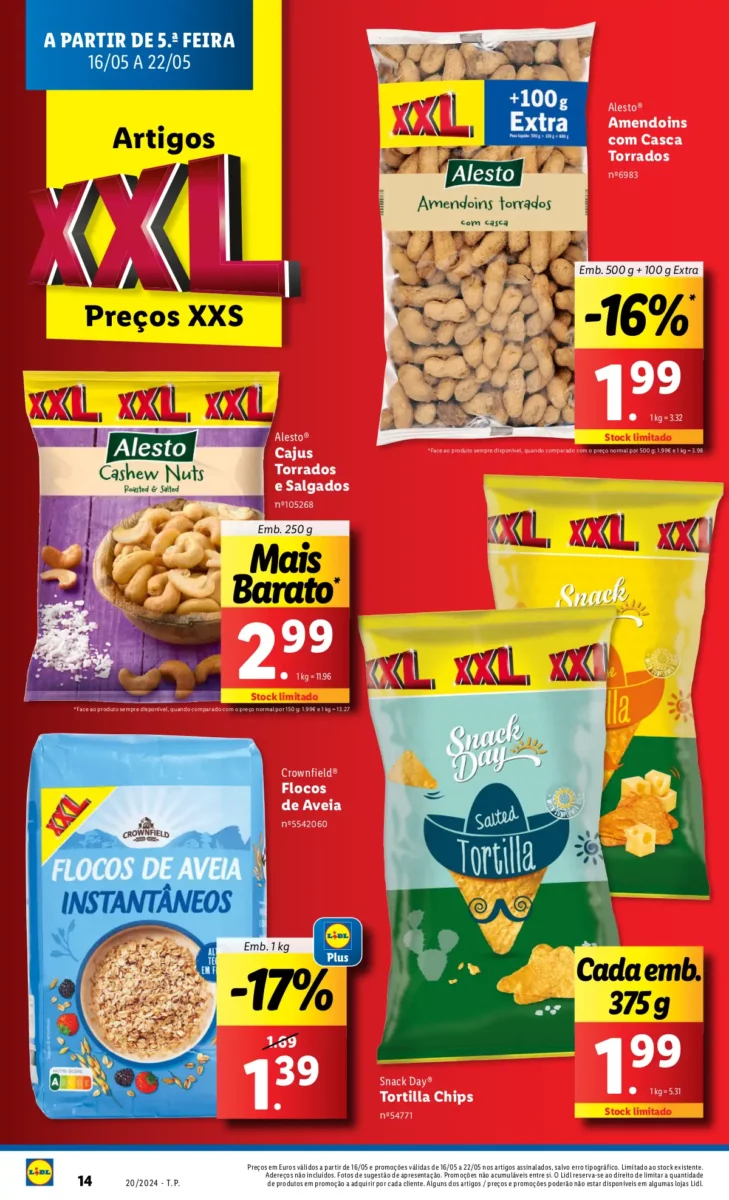 Antevis&atilde;o Folheto LiDL Novidades (a partir de 16 maio)