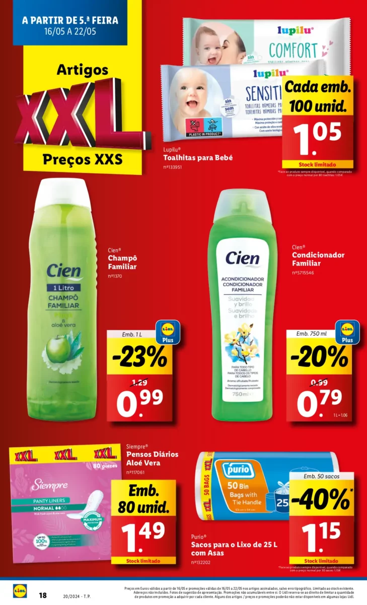 Antevis&atilde;o Folheto LiDL Novidades (a partir de 16 maio)