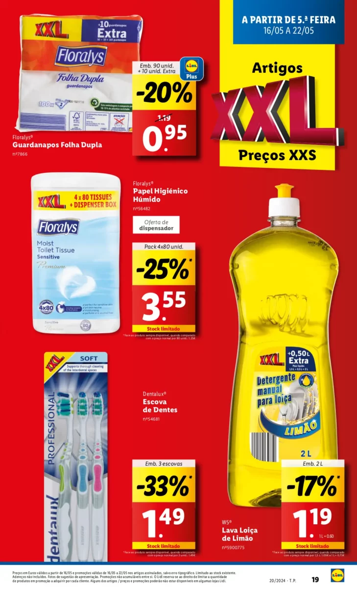 Antevis&atilde;o Folheto LiDL Novidades (a partir de 16 maio)
