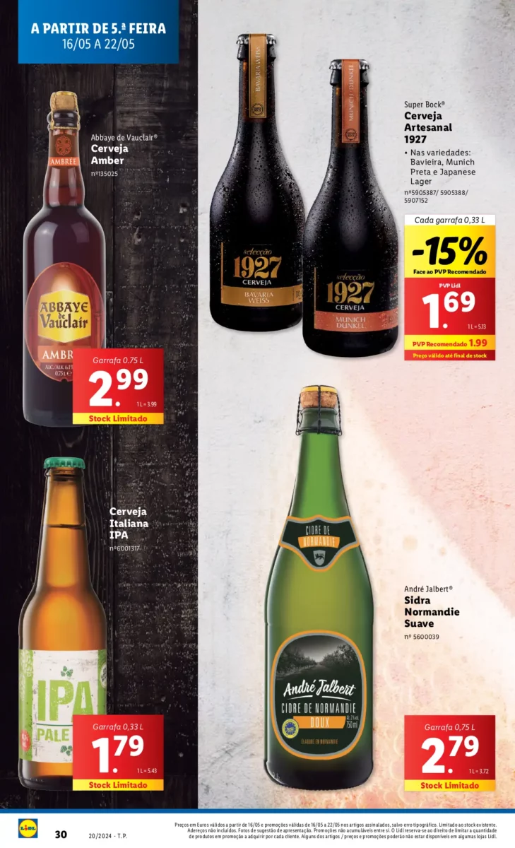 Antevis&atilde;o Folheto LiDL Novidades (a partir de 16 maio)