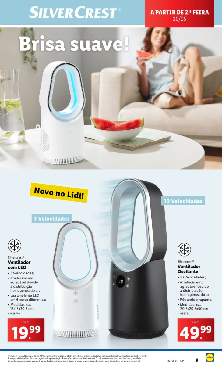 Antevis&atilde;o Folheto LiDL Novidades (a partir de 16 maio)