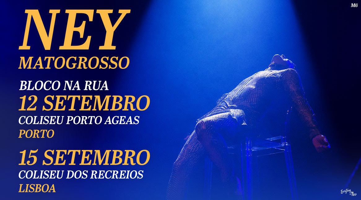 Ney Matogrosso anuncia dois concertos nos Coliseus em Lisboa e Porto