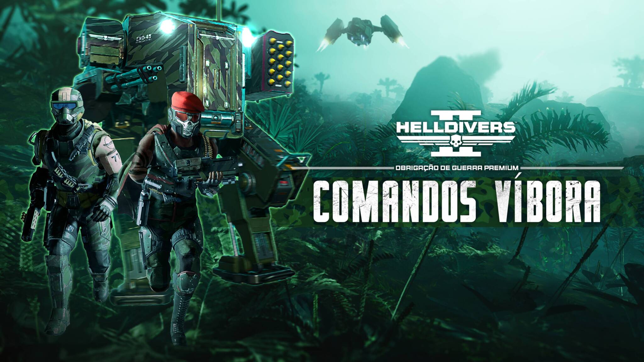 Helldivers 2 recebeu uma nova actualiza&ccedil;&atilde;o de conte&uacute;dos