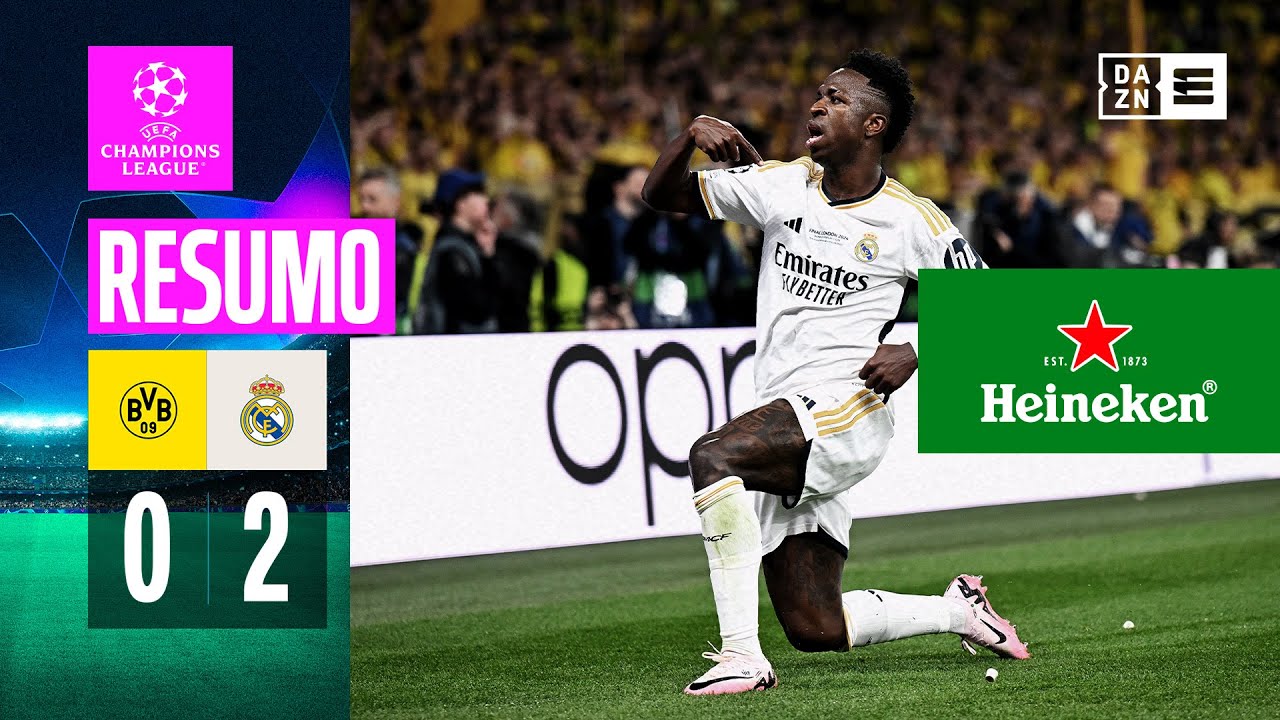 Resumo | Dortmund 0-2 Real Madrid | Champions League 23/24