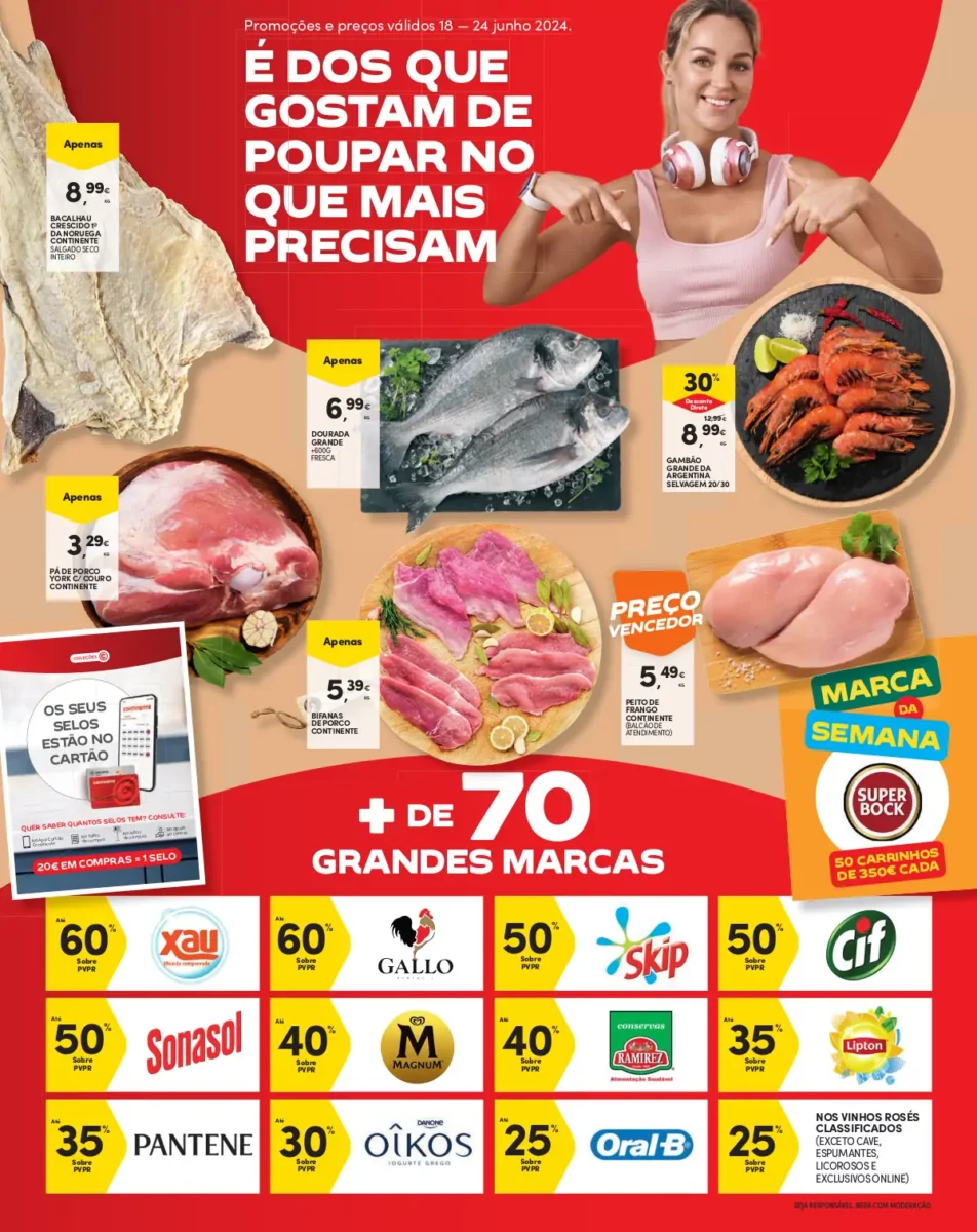 Folheto Continente Madeira (18-24 Jun)