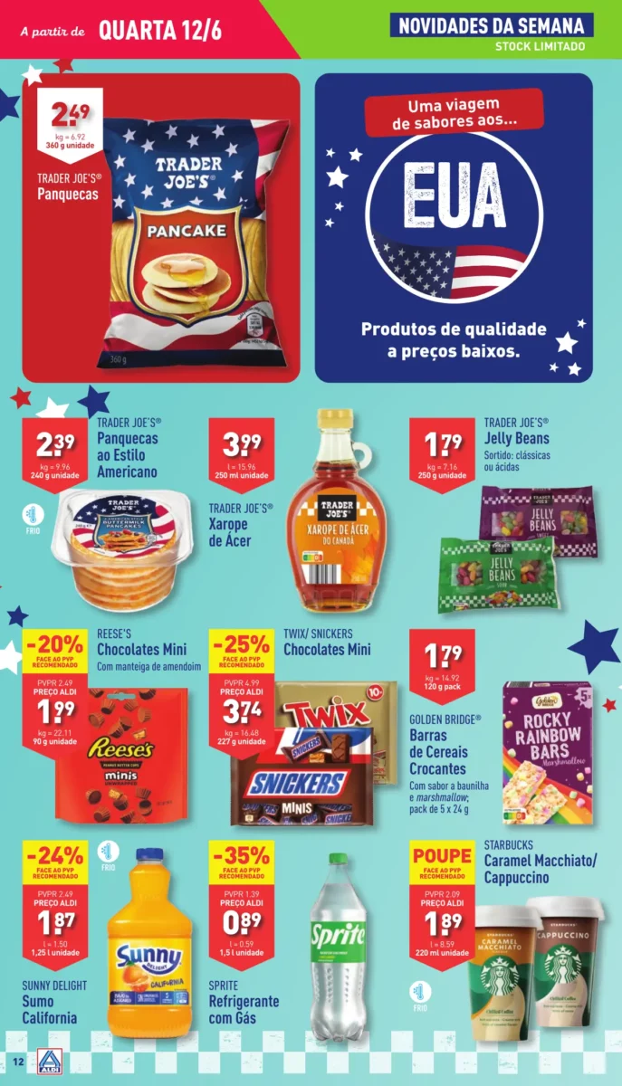 Antevis&atilde;o Folheto ALDI (12 a 18 junho)