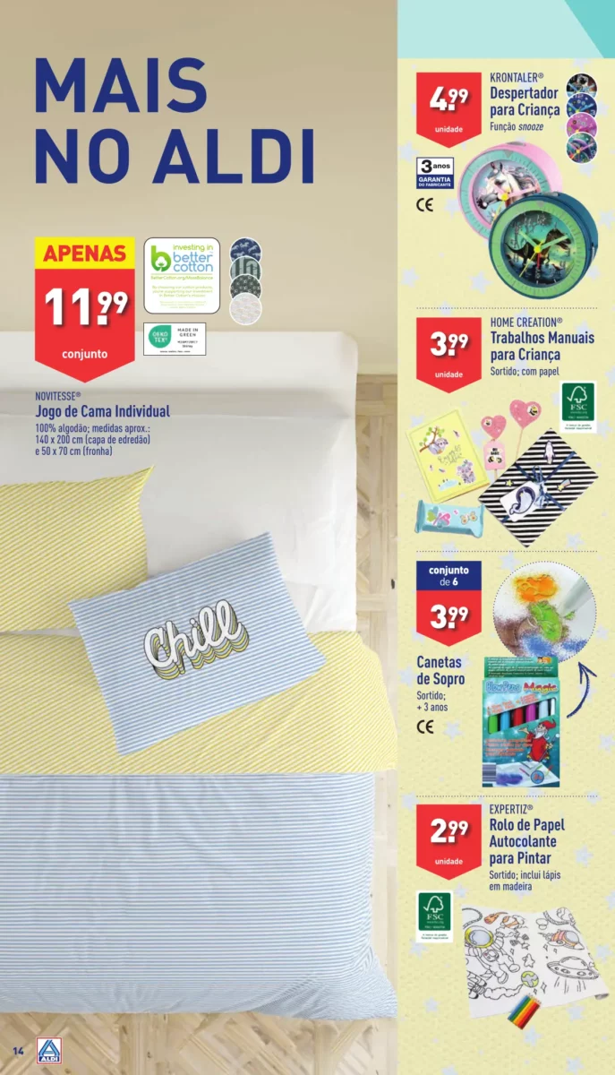 Antevis&atilde;o Folheto ALDI (12 a 18 junho)