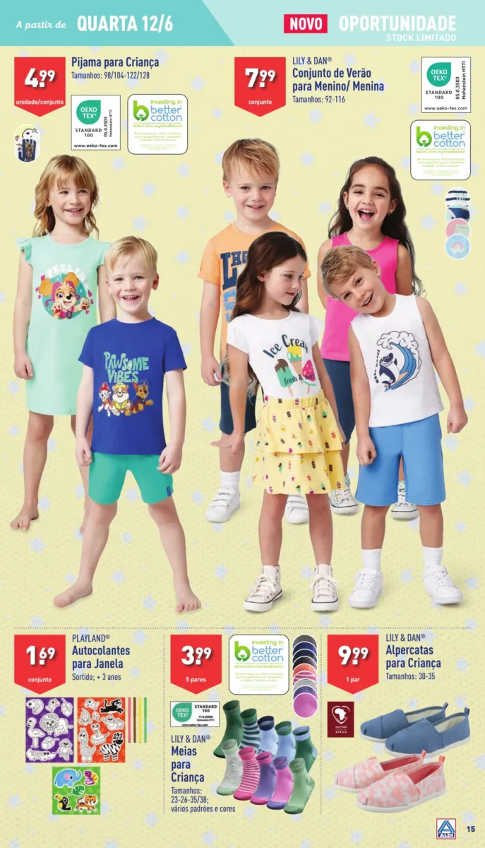 Antevis&atilde;o Folheto ALDI (12 a 18 junho)