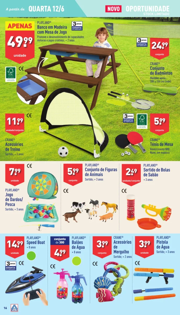 Antevis&atilde;o Folheto ALDI (12 a 18 junho)