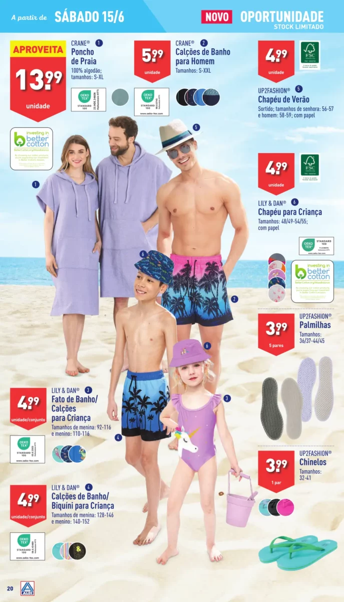Antevis&atilde;o Folheto ALDI (12 a 18 junho)