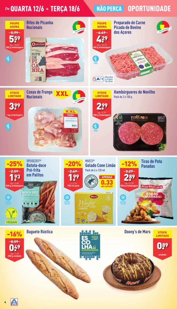 Antevis&atilde;o Folheto ALDI (12 a 18 junho)