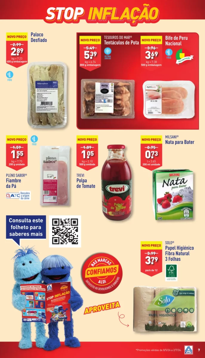 Antevis&atilde;o Folheto ALDI (12 a 18 junho)