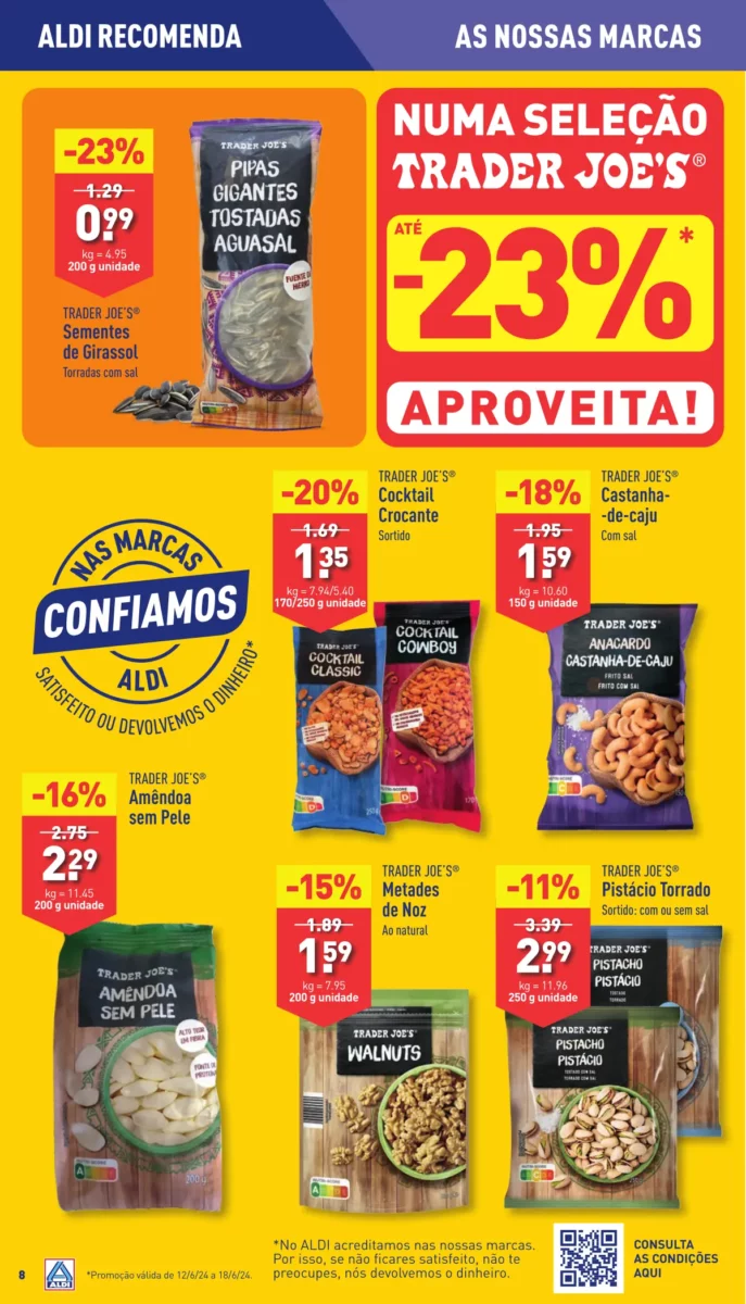 Antevis&atilde;o Folheto ALDI (12 a 18 junho)