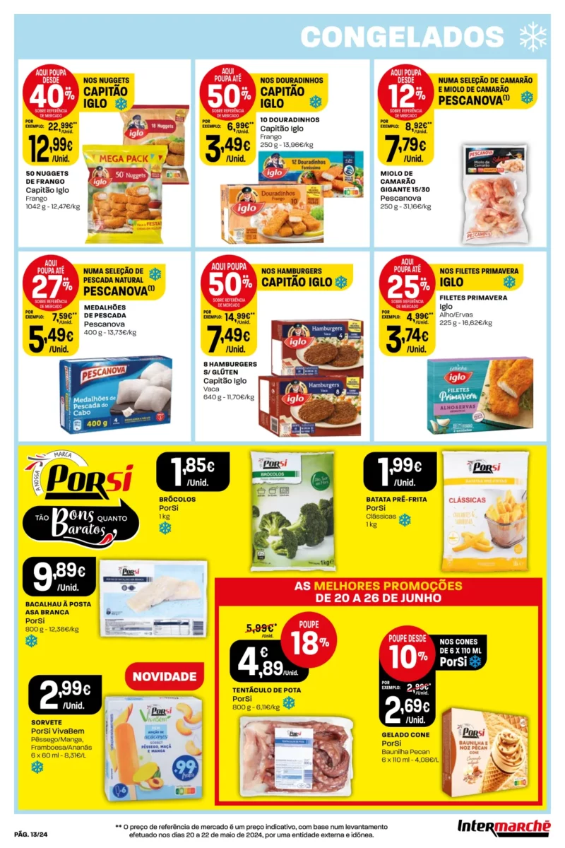 Antevis&atilde;o Folheto Intermarch&eacute; (20-26 Jun)