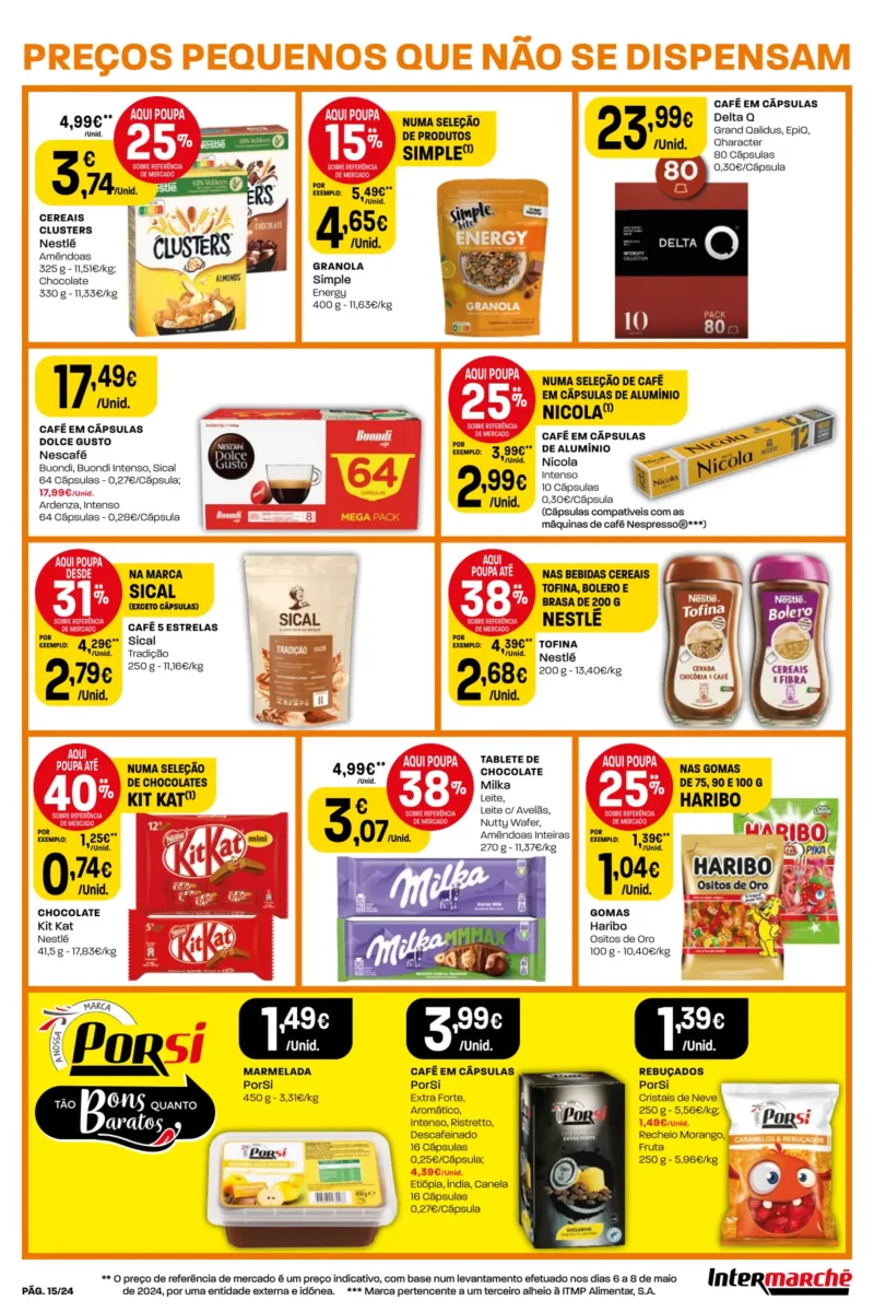 Antevis&atilde;o Folheto Intermarch&eacute; (6 a 12 junho)