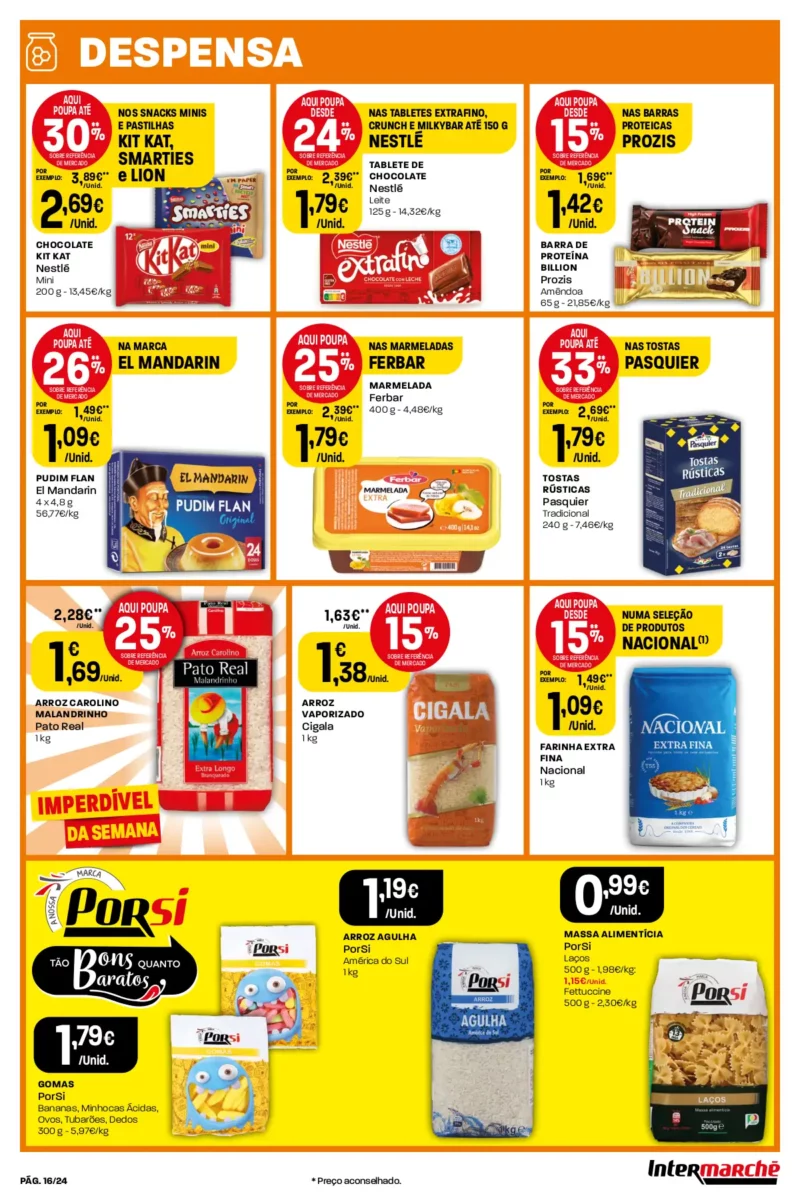 Antevis&atilde;o Folheto Intermarch&eacute;: 13 a 19 de junho