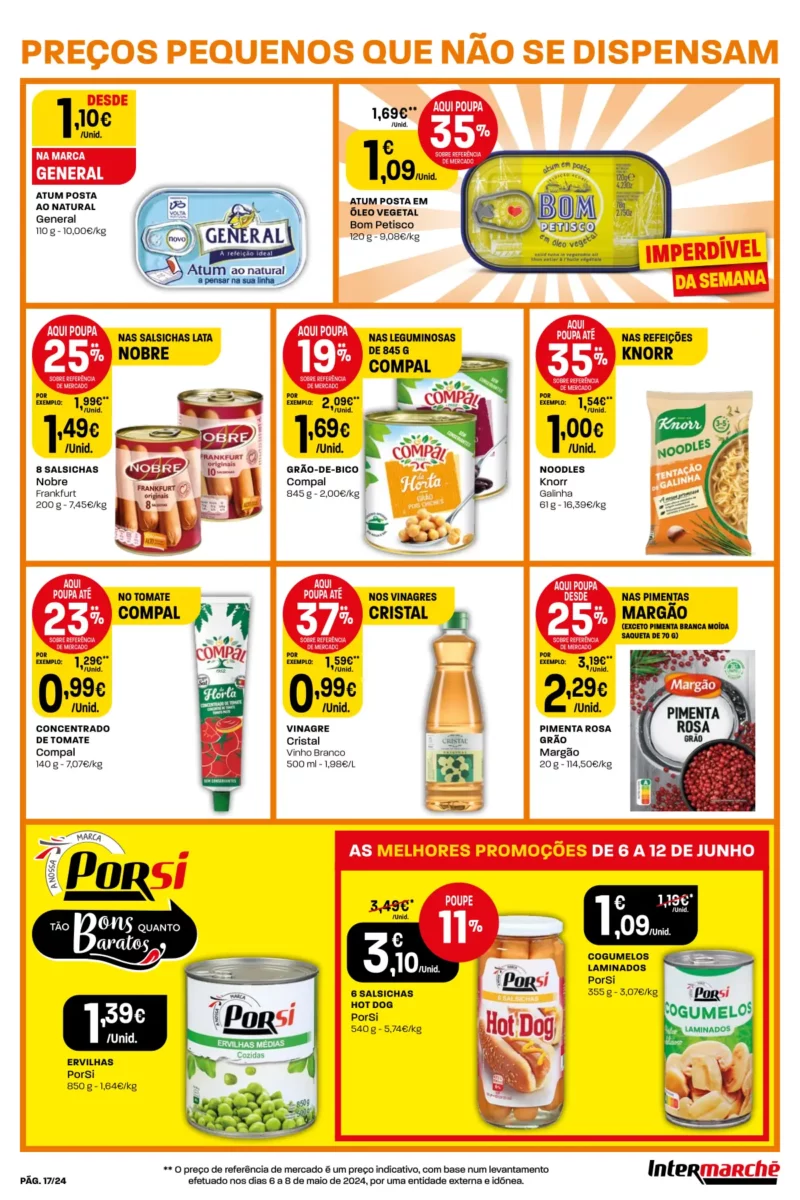 Antevis&atilde;o Folheto Intermarch&eacute; (6 a 12 junho)