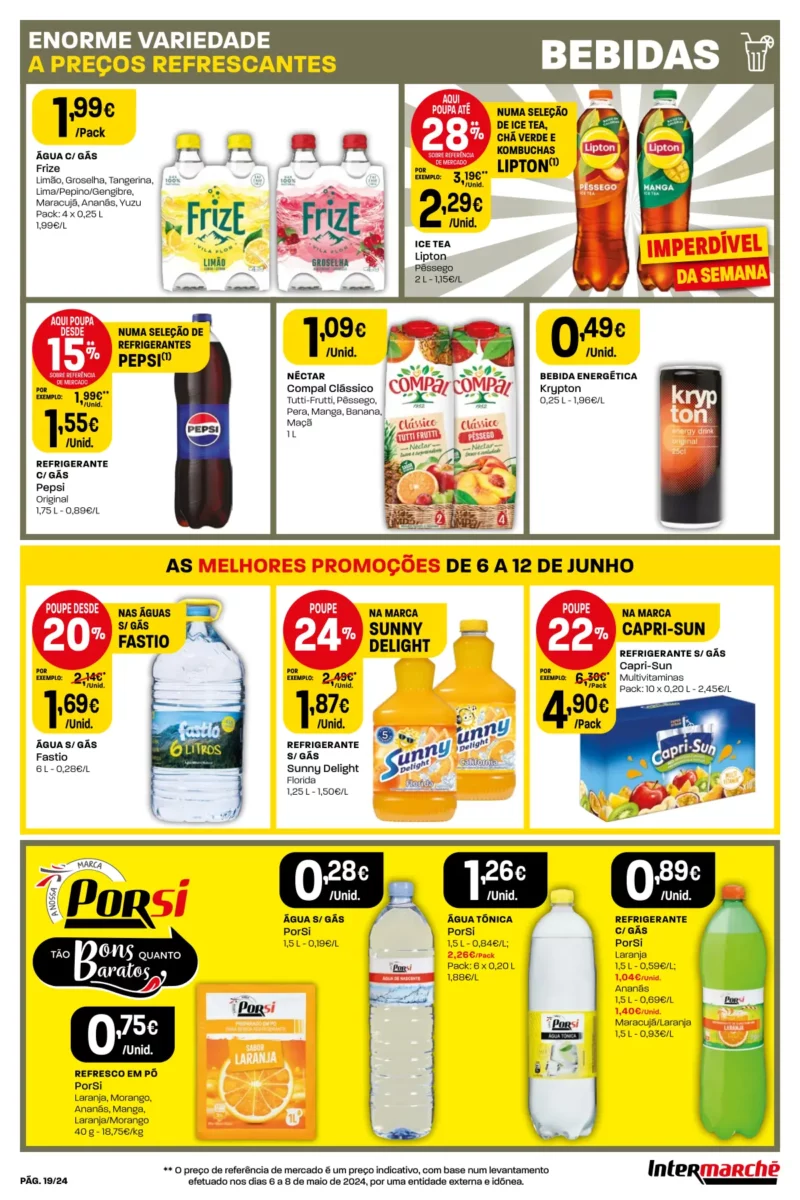 Antevis&atilde;o Folheto Intermarch&eacute; (6 a 12 junho)