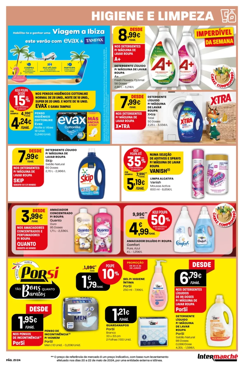 Antevis&atilde;o Folheto Intermarch&eacute; (20-26 Jun)