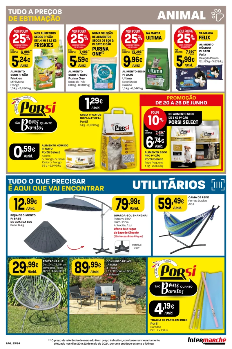 Antevis&atilde;o Folheto Intermarch&eacute; (20-26 Jun)