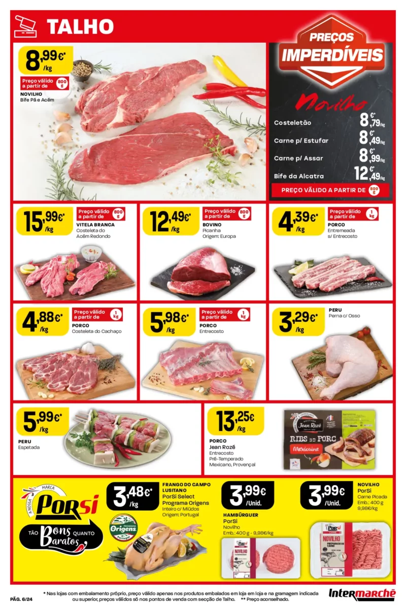 Antevis&atilde;o Folheto Intermarch&eacute;: 13 a 19 de junho