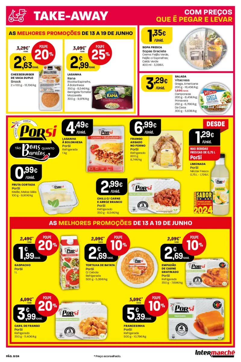 Antevis&atilde;o Folheto Intermarch&eacute;: 13 a 19 de junho