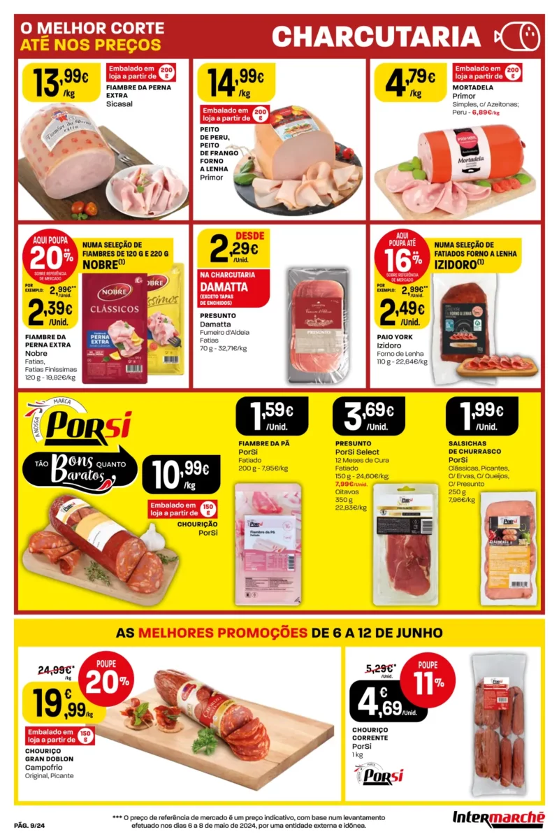 Antevis&atilde;o Folheto Intermarch&eacute; (6 a 12 junho)