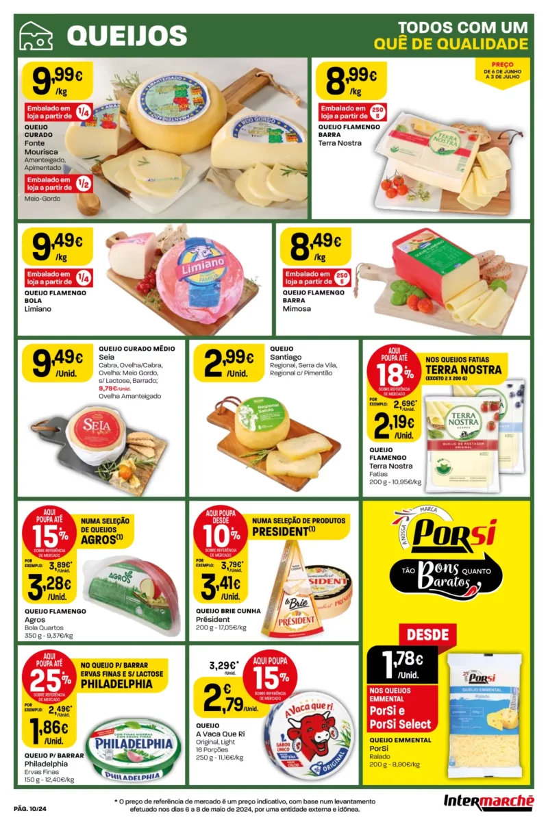 Antevis&atilde;o Folheto Intermarch&eacute; (6 a 12 junho)