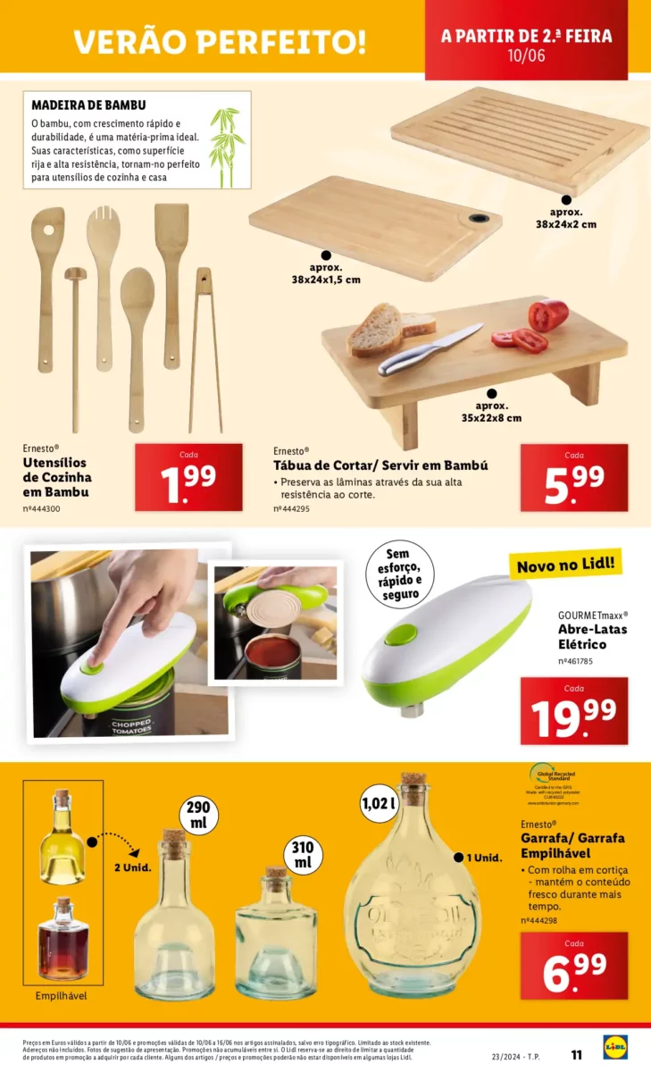 Antevis&atilde;o Folheto LiDL Novidades (a partir de 6 junho)