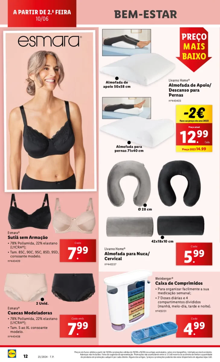 Antevis&atilde;o Folheto LiDL Novidades (a partir de 6 junho)