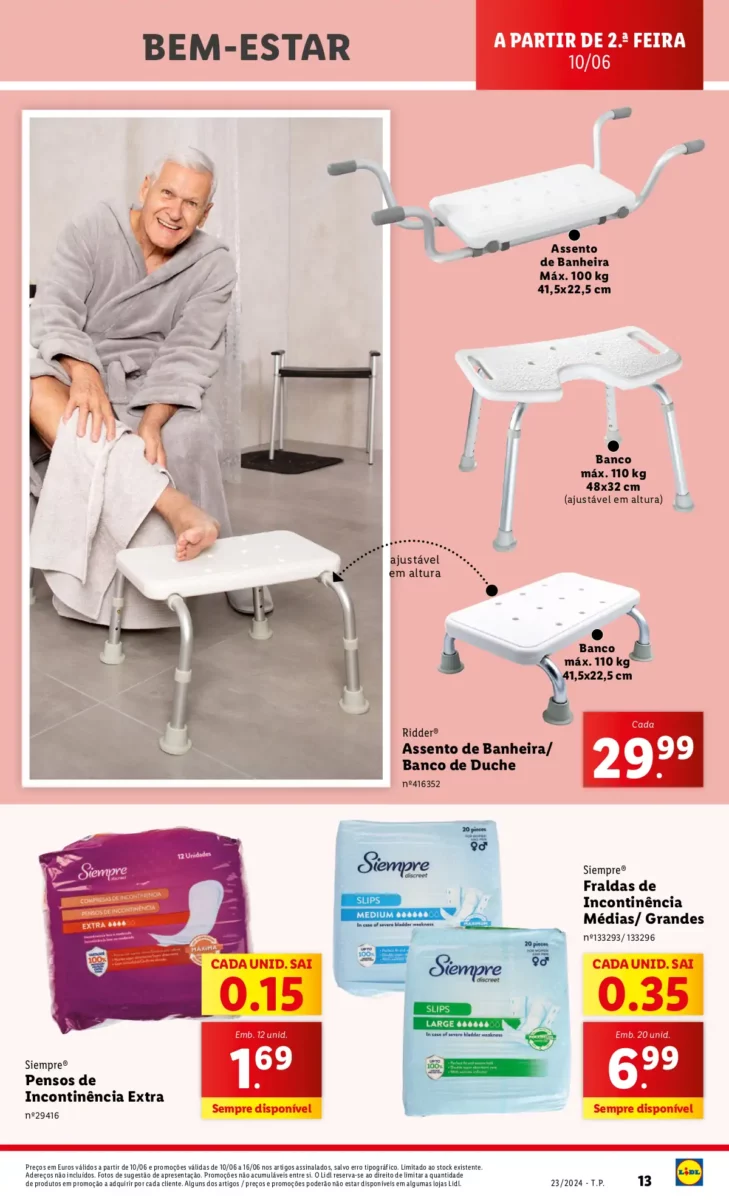 Antevis&atilde;o Folheto LiDL Novidades (a partir de 6 junho)