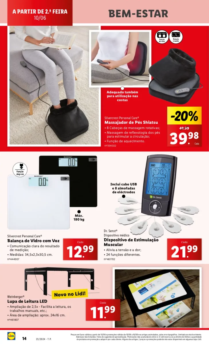 Antevis&atilde;o Folheto LiDL Novidades (a partir de 6 junho)