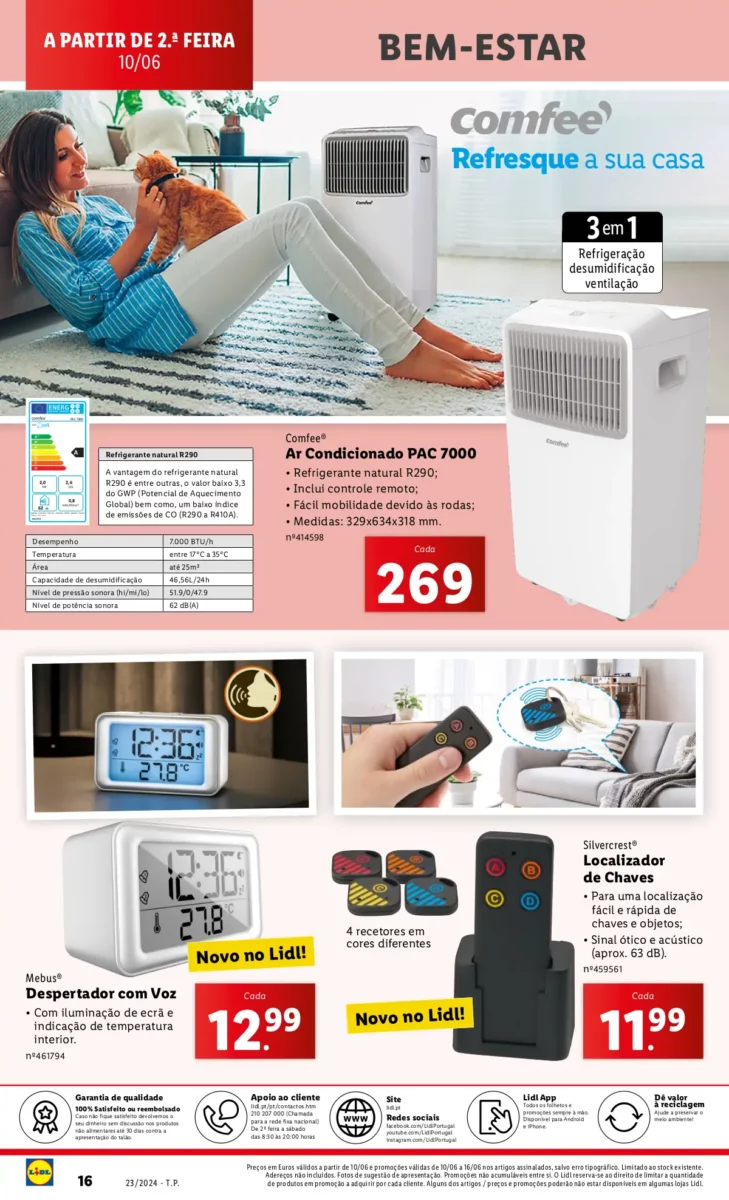 Antevis&atilde;o Folheto LiDL Novidades (a partir de 6 junho)