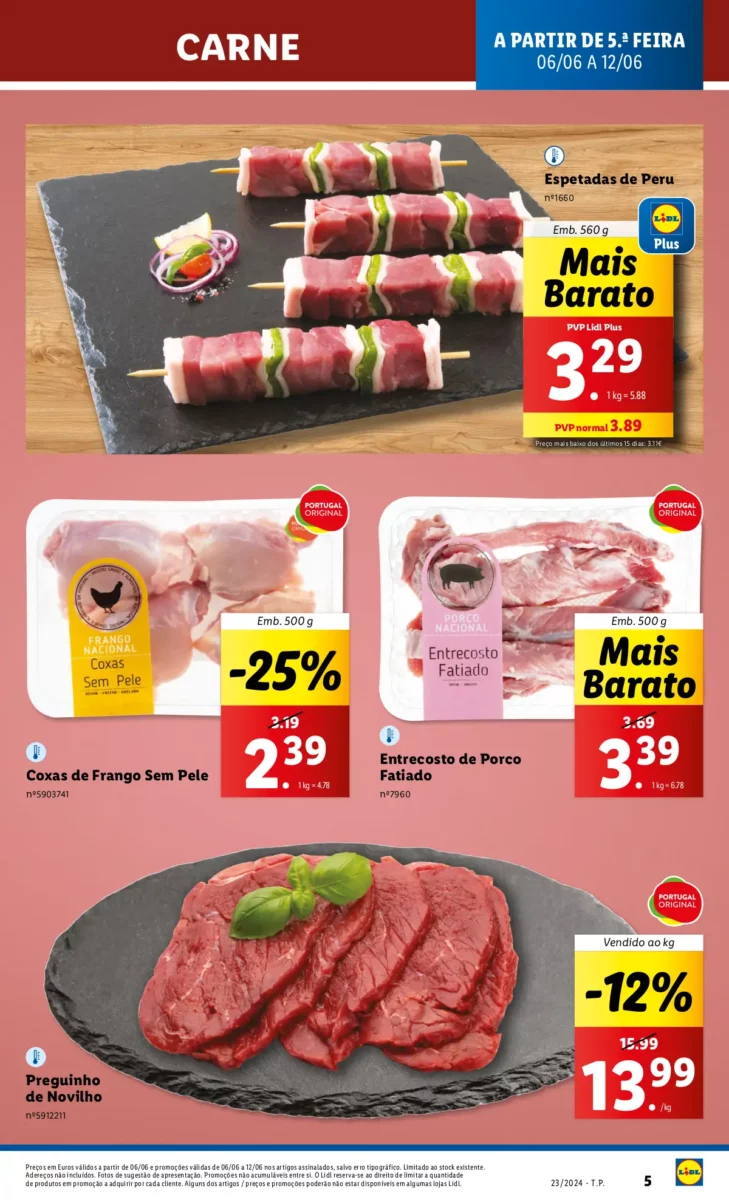 Antevis&atilde;o Folheto LiDL Novidades (a partir de 6 junho)