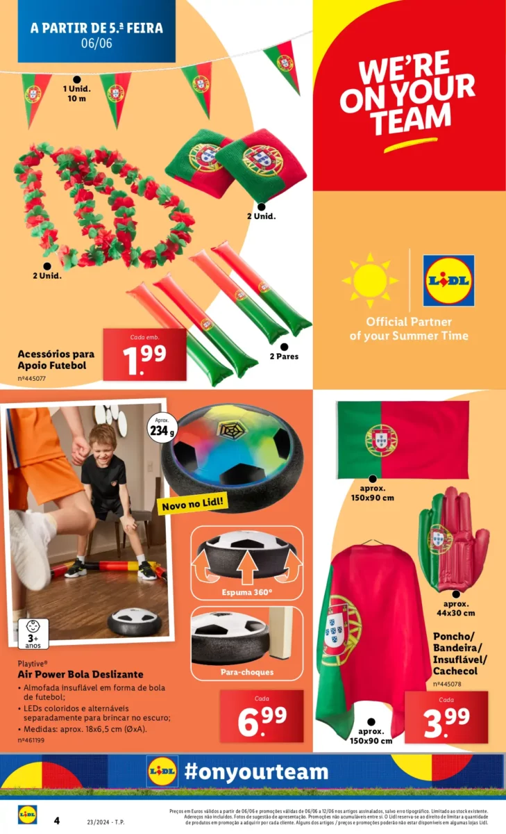 Antevis&atilde;o Folheto LiDL Novidades (a partir de 6 junho)