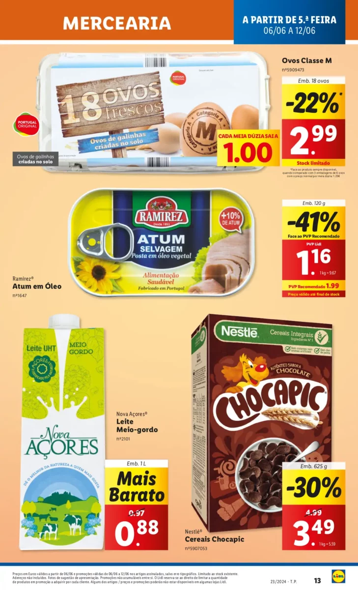 Antevis&atilde;o Folheto LiDL Novidades (a partir de 6 junho)