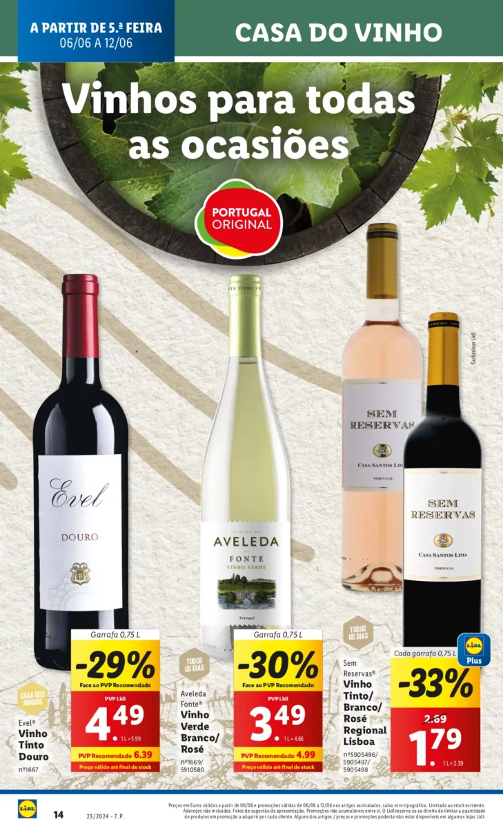 Antevis&atilde;o Folheto LiDL Novidades (a partir de 6 junho)